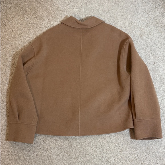 Sezane Mia Camel Wool Jacket - Size US 4 - NWT - Picture 9 of 9